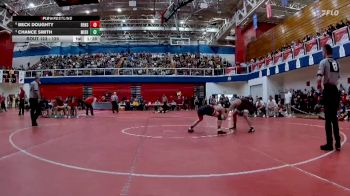 120 lbs Quarterfinal - Chance Smith, Mishawaka High School vs Beck Doughty, Rensselaer Central