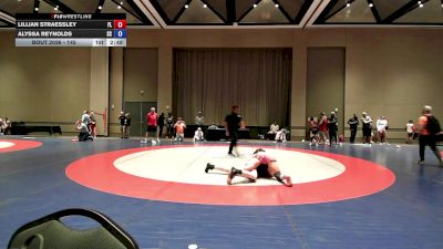 145 lbs Champ. Round 1 - Lillian Straessley, FL vs Alyssa Reynolds, SC