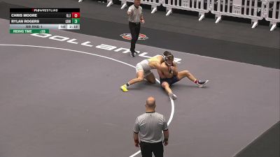 184 lbs Rr Rnd 1 - Chris Moore, Illinois vs Rylan Rogers, Lehigh