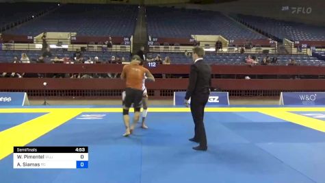 Wilfredo Pimentel vs Athanasios Siamas 2024 Pan IBJJF Jiu-Jitsu No-Gi Championship
