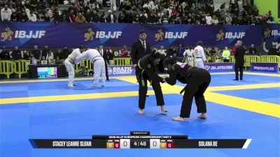 Solana Be vs Stacey Leanne Sloan 2026 European Jiu-Jitsu IBJJF Championship
