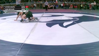 D4-120 lbs Quarterfinal - Liam McClain, Hudson vs Jayden Goupil, Whittemore-Prescott