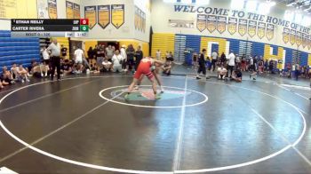 120 lbs Champ. Round 3 - Ethan Reilly, LHP vs Carter Rivera, Soldier City Wrestling Club