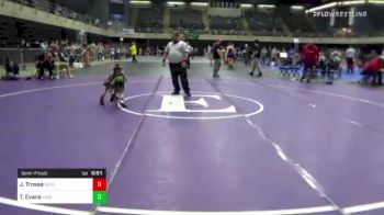 44 lbs Semifinal - Julius Trosse, Severn vs Tyanna Evans, Vineland
