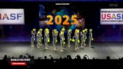 Dance Factory [2025 Open Coed Pom Semis] 2025 The Dance Worlds