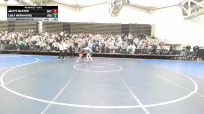 165 lbs Round Of 16 - Amaya Baxter, Bayonne vs Leila Hernandez, Pride WC