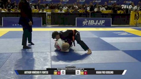 Arthur Vinícius P. Fontes vs Kauai Frei Gosling 2026 Pan Kids Jiu-Jitsu IBJJF Championship