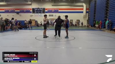 160 lbs Cons. Round 2 - Horacio Bowen, Prince George vs Eddie Hicks, NOVA Wrestling Club