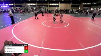 160 lbs Round Of 16 - Casey Aikman, Ukiah WC vs Sonny AcuÃ±a, Legacy WC