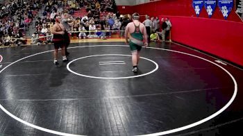 285 lbs Champ. Round 1 - Jackson Nightman, Yough Hs vs D`Angelo Hamilton, Fox Chapel Area Hs