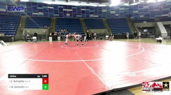 132 lbs Round Of 16 - Caleb Schaefer, Maurer Coughlin Wrestling Club vs Brody Schmitt, MWC Wrestling Academy, NE