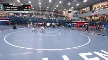 113 lbs Semifinal - Ayden Galarza, El Paso Eastwood vs Cache Williams, Carl Albert