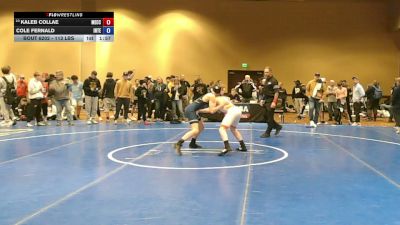 113 lbs Cons. Rd Of 16 - Kaleb Collae, Mecca vs Cole Fernald, Integrity