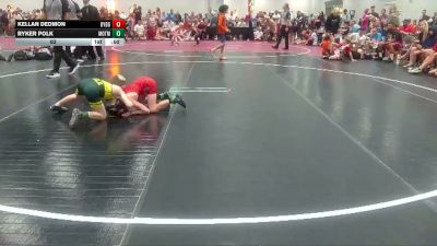 62 lbs Round 5 (6 Team) - Ryker Polk, Monsters Of The Midwest vs Kellan Dedmon, Backyard Brawlers Gold