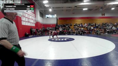 144 lbs Semifinal - Dominic Lee, Timberlane vs Leo Runez, Keene