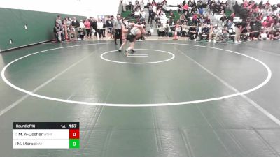 145 lbs Round Of 16 - Mateo Aguirre-Ussher, Wethersfield vs Maximus Morse, Xavier