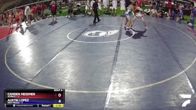 113 lbs Champ Round 1 (16 Team) - Camden Messmer, Alaska 1 vs Austin Lopez, New Mexico