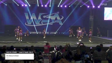 All About Cheer - Day 1 [2023 AAC ALL STARS Level 1.1 Youth--Div 2] 2023 WSA Grand Nationals