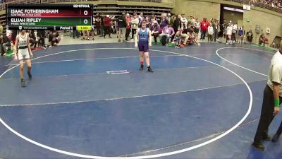 110 lbs Semifinal - Elijah Ripley, Pride Wrestling vs Isaac Fotheringham, Southern Utah Elite