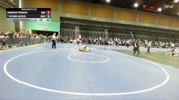 165 lbs Cons. Round 5 - Jamison French, Del Oro vs Ryker Katich, Moapa Valley