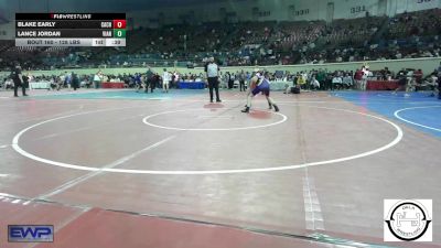 128 lbs Consi Of 32 #1 - Blake Early, Cache vs Lance Jordan, Vian