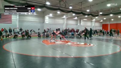 160 lbs Cons. Round 4 - Bella Cyrkiel, John Carroll vs Emma Bolyard, Georgetown