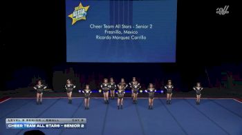 Cheer Team All Stars - Senior 2 [2026 L2 Senior - Small Day 2] 2026 UCA & UDA All Star Nationals