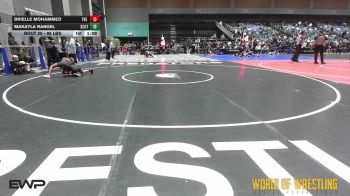 95 lbs Quarterfinal - Brielle Mohammed, The Valley Wrestling Club vs Makayla Rangel, Scotsmen Wrestling Club