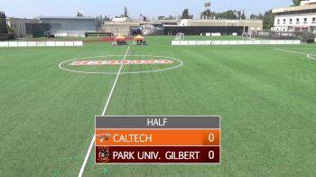 Replay: Park (Ariz.) vs Caltech | Aug 30 @ 11 AM