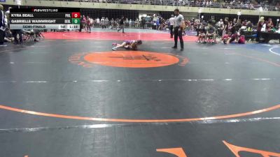 78 lbs Semifinal - Kyra Beall, Philadelphia vs Gabrielle Wainwright, Berlin