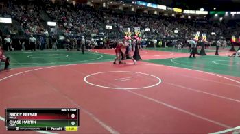 175 lbs Quarterfinal - Brody Presar, WKA2 vs Chase Martin, CAW1