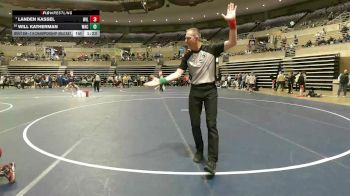 114 Championship Bracket Champ. Round 3 - Landen Kassel, Willmar vs Will Katherman, Waconia