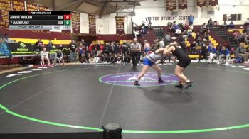 155 lbs Cons. Round 5 - Abbie Miller, Springfield Local vs Juliet Alt, Chestnut Ridge