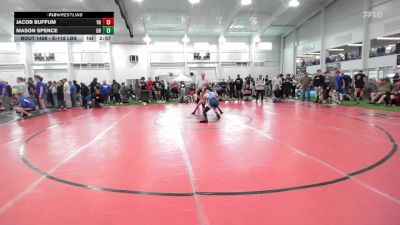 E-118 lbs Semifinal - Jacob Buffum, VA vs Mason Spence, OH