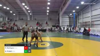 100 lbs Prelims - Ronnie Rodriguez, RedNose Wrestling School Elem vs Brooklyn Pickett, Warhawks Wrestling Inc.