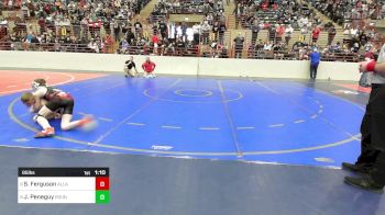 95 lbs Round Of 16 - Sawyer Ferguson, Allatoona Youth Wrestling Club vs Jaxon Peneguy, Roundtree Wrestling Academy