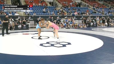140 lbs Champ. Rd Of 64 - Kayda Freeman, Iowa vs Melodie Guzik-Upchurch, New Jersey