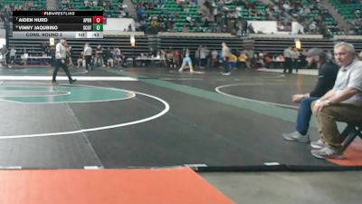 5A 175 lbs Cons. Round 3 - Aiden Hurd, A P Brewer High School vs Vinny Jaqubino, Scottsboro