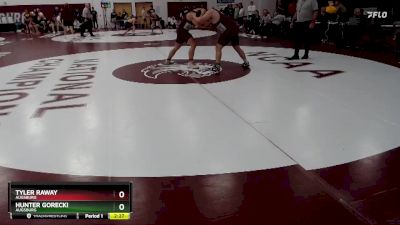 285 lbs Cons. Round 4 - Tyler Raway, Augsburg vs Hunter Gorecki, Augsburg