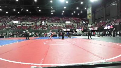 123 lbs Cons. Round 2 - Bailey Lefurgey, Unattached vs Kinli Bitton, Powell Wrestling Club