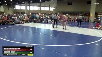 190 lbs Cons. Round 5 - Cooper Cook, Elevate Wrestling Club vs Jayden Mooneyham, Stronghold Wrestling Club