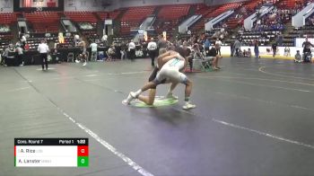 140 lbs Cons. Round 7 - Ayson Rice, Legends Of Gold vs Aaron Lanster, Miami Beach Senior High