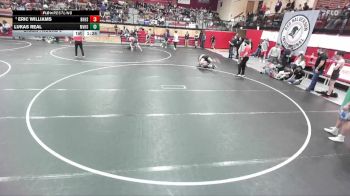 175 lbs Champ. Round 2 - Eric Williams, Bishop Kelly High School vs Lukas Real, Mountain View High School