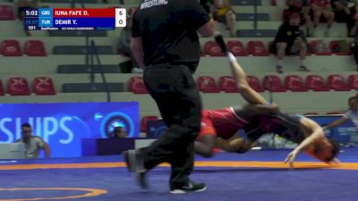 57 kg Qualif. - Diamantino Iuna Fafe, Guinea-bissau vs Yusuf Demir, Turkiye
