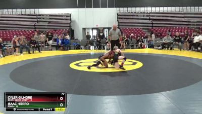 70 lbs Quarterfinals (8 Team) - Isaac Hierro, POWA vs Cyler Gilmore, Death Squad Wrest