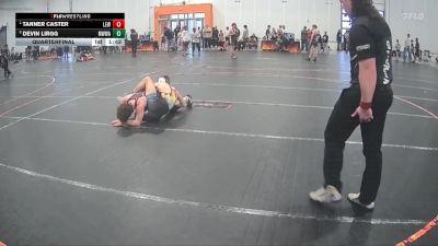 144 lbs Quarterfinal - Tanner Caster, Legacy Elite Wrestling vs Devin Lirgg, Mighty Warriors Wrestling Acad