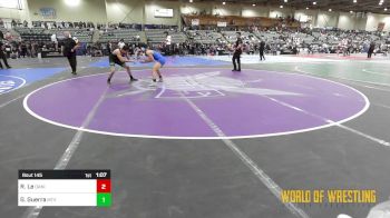 145 lbs 3rd Place - Ruben Le, Daniel Cormier Wrestling Academy vs Guiseppe Guerra, Mountain View