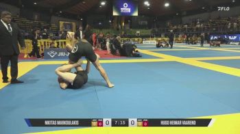Nikitas Markoulakis vs Hugo Heimar Vaarend 2026 IBJJF European NoGi