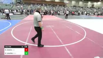 116 lbs Quarterfinal - Brayden Cosens, East Idaho Elite vs Kadrick Lewallen, Spanish Springs WC