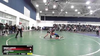 157 lbs Champ. Round 1 - Luke Ludwick, Mira Costa vs Jacob Rodriguez, Paramount